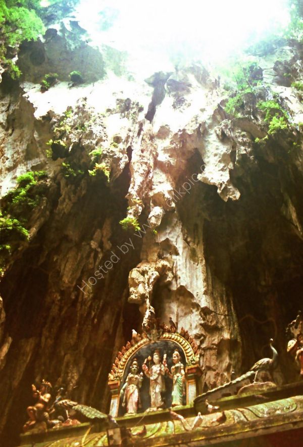 Hindi Shrine Inside Batu Caves, Kuala Lumpur